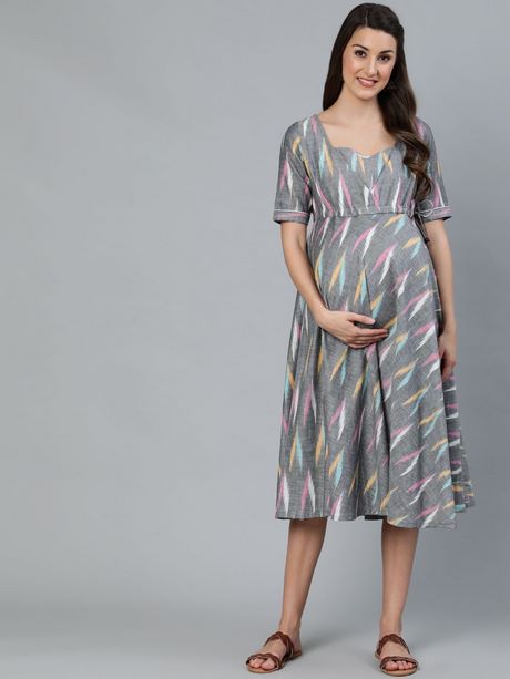 Grijze moederschap jurk grijze-moederschap-jurk-95_9