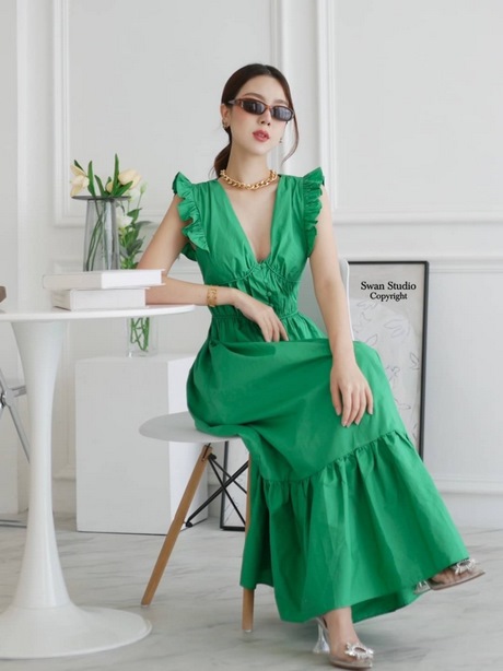 Groene dames jurk groene-vrouwen-jurk-19_6