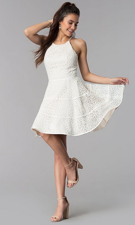 Korte witte kanten jurk korte-witte-kant-91_5