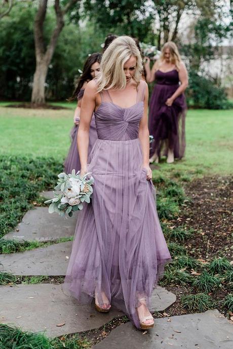 Lavendel bruidsmeisje jurken