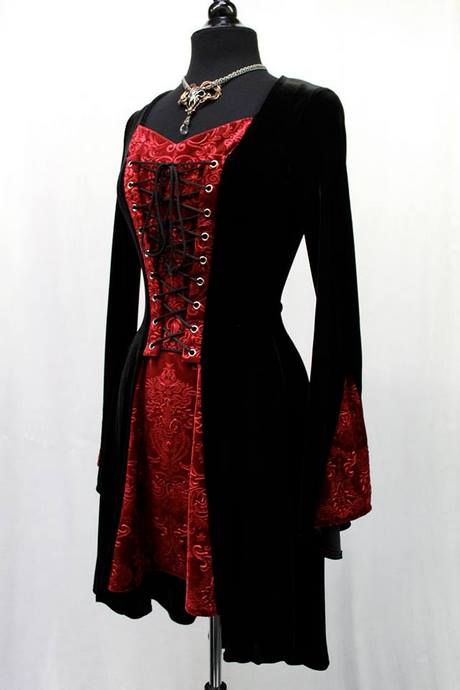Rood zwarte jurk rood-zwarte-jurk-85