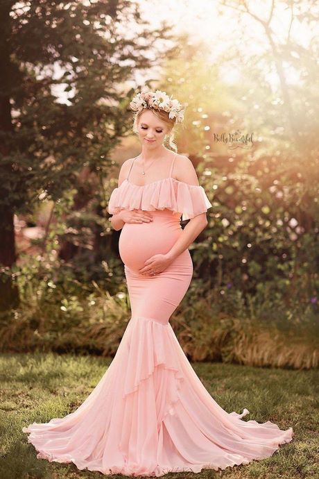 Roze moederschap jurken roze-moederschap-jurken-59_3