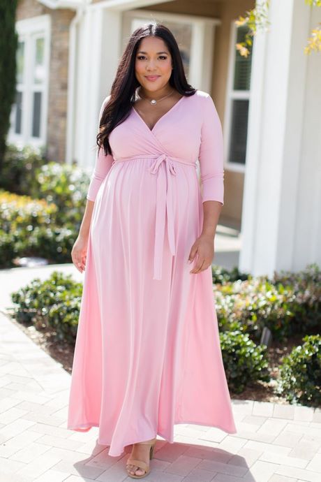 Roze moederschap jurken roze-moederschap-jurken-59_7