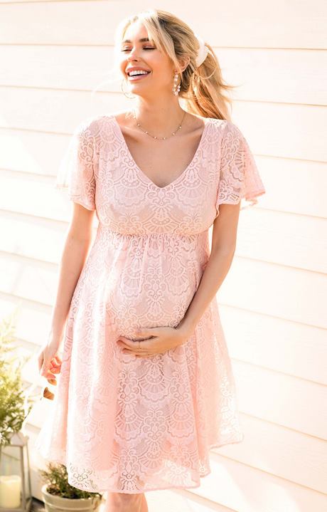 Roze moederschap jurken roze-moederschap-jurken-59_9