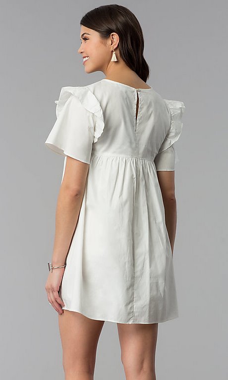 Witte casual jurken
