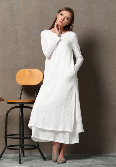 Witte katoenen jurken witte-katoenen-jurken-84_4