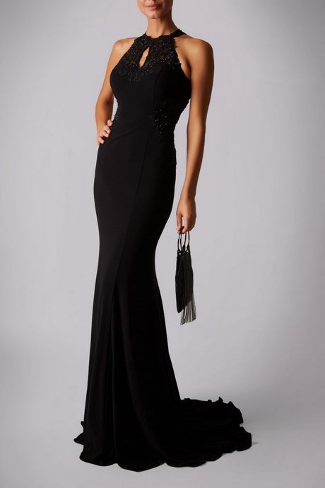Zwarte jurk met halterhals zwarte-jurk-met-halterhals-39_11