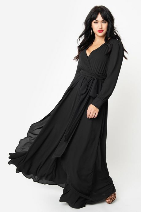 Zwarte Lange maxi jurk zwarte-lange-maxi-jurk-29_5