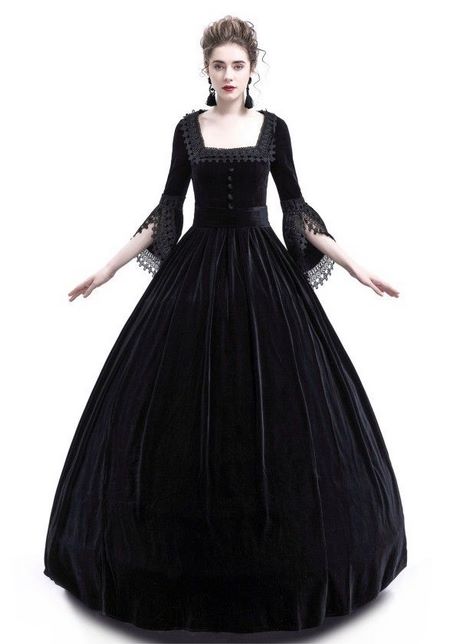 Zwarte victoriaanse jurk zwarte-victoriaanse-jurk-66_7