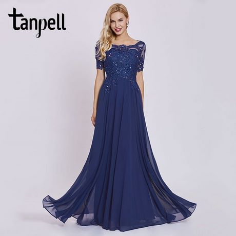 Blauwe jurken met lange mouwen blauwe-jurken-met-lange-mouwen-39_13