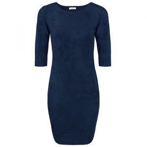 Suede jurk donkerblauw suede-jurk-donkerblauw-89_10
