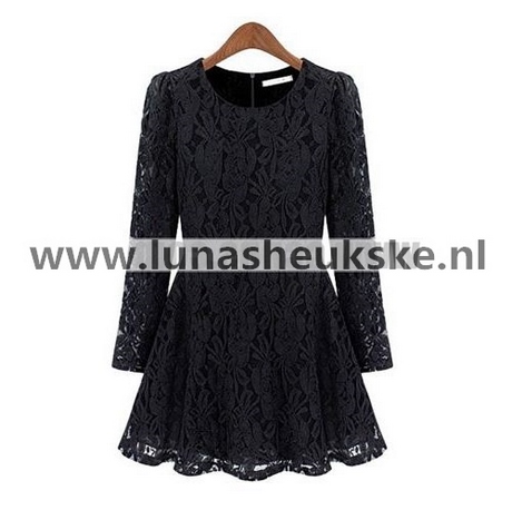 Zwarte kanten jurk lange mouw zwarte-kanten-jurk-lange-mouw-49_19