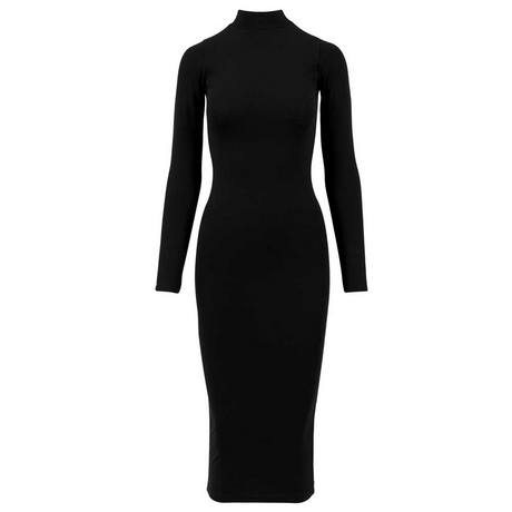 Zwarte lange jurk lange mouwen zwarte-lange-jurk-lange-mouwen-83_15