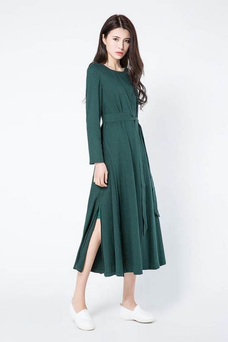 Donker groene jurken donker-groene-jurken-37_10