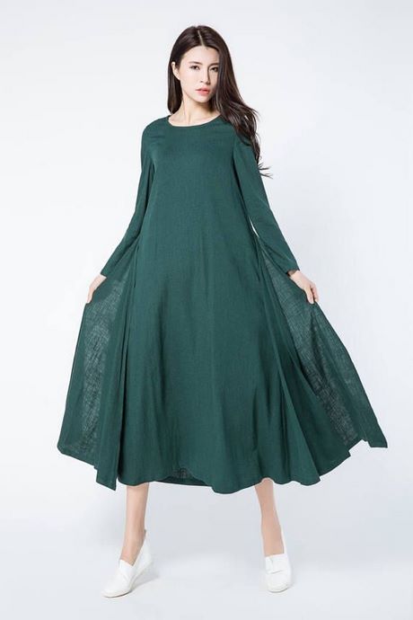 Donker groene jurken donker-groene-jurken-37_6