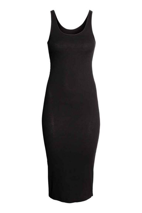 Geribde jurk zwart geribde-jurk-zwart-00_9