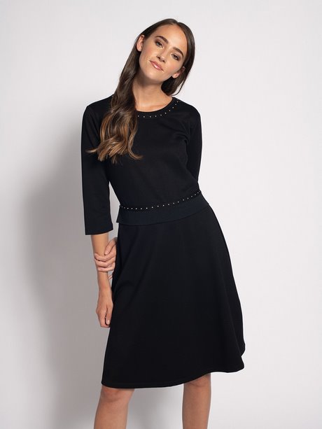 Jersey jurk zwart jersey-jurk-zwart-98_3