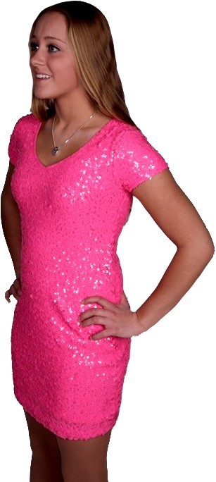 Pailletten jurk roze pailletten-jurk-roze-44_16
