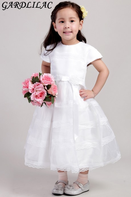 Witte jurk voor meisjes