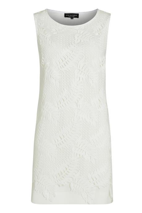 Witte mouwloze jurk witte-mouwloze-jurk-90_7
