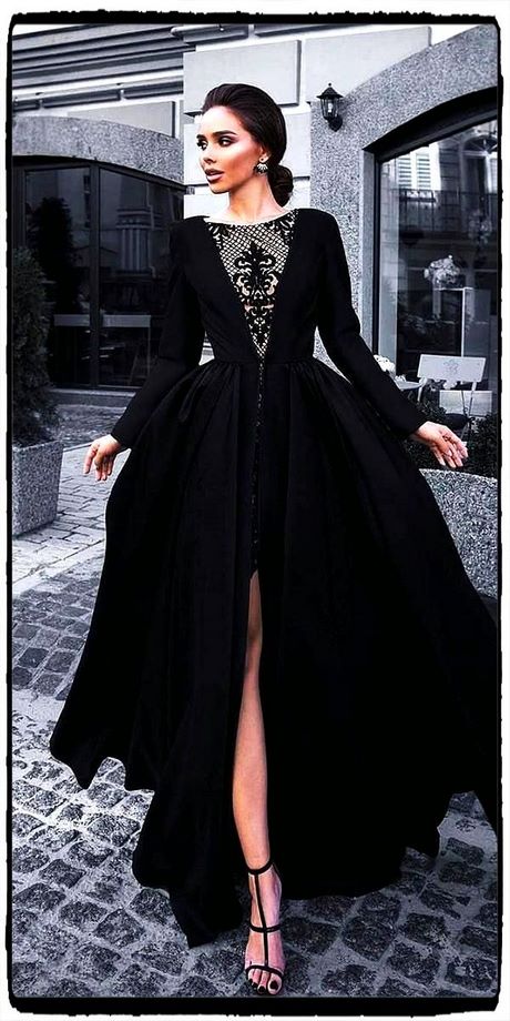 Zwart kanten jurkje combineren zwart-kanten-jurkje-combineren-22