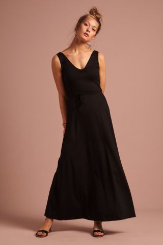 Zwarte lange jurk only zwarte-lange-jurk-only-24_14