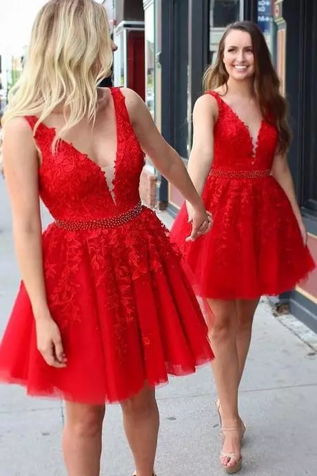 Rode Korte prom dresses 2023 rode-korte-prom-dresses-2023-49_13-5