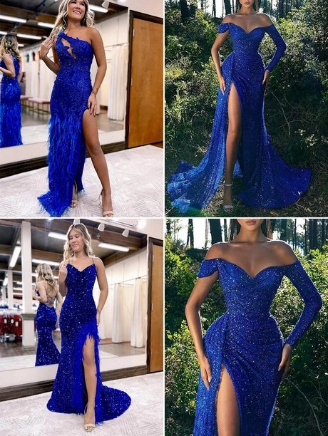 Royal blue prom dresses 2023