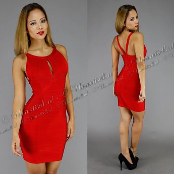 Rode korte jurk rode-korte-jurk-90_5