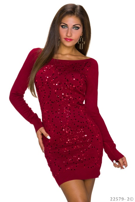 Rode jurk met mouwen rode-jurk-met-mouwen-67_7