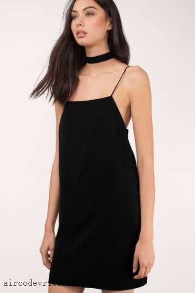 Zwarte korte jurk lange mouwen zwarte-korte-jurk-lange-mouwen-43_2