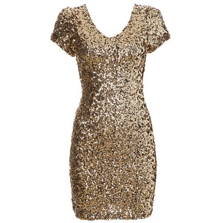 Gouden glitter jurk gouden-glitter-jurk-90_8