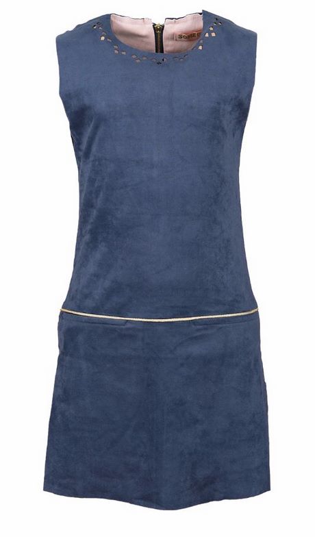 Suede jurk kobaltblauw suede-jurk-kobaltblauw-77_3