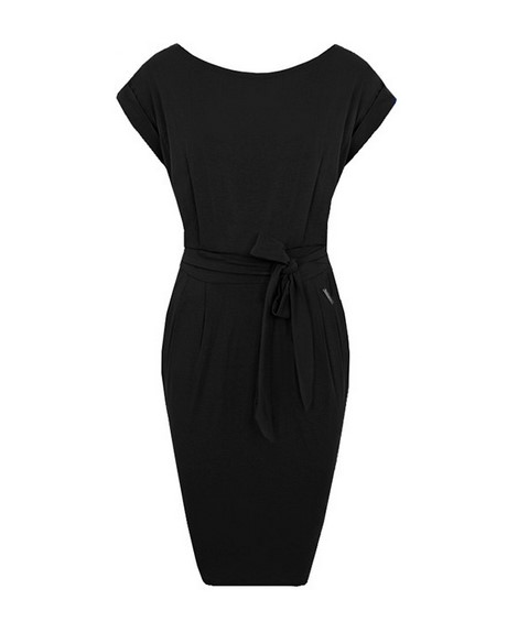 Zwarte jurk met strik zwarte-jurk-met-strik-11