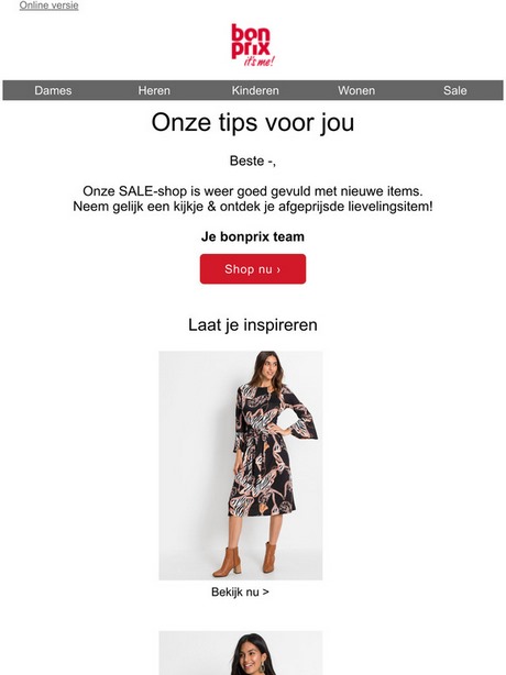 Bonprix online jurken