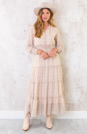 Lange jurk bohemian