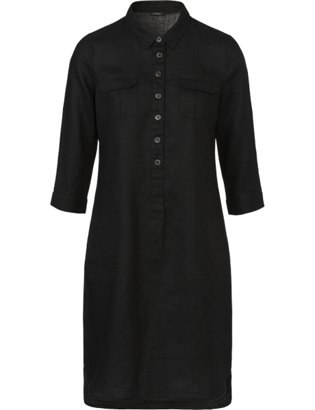 Linnen jurk zwart linnen-jurk-zwart-15