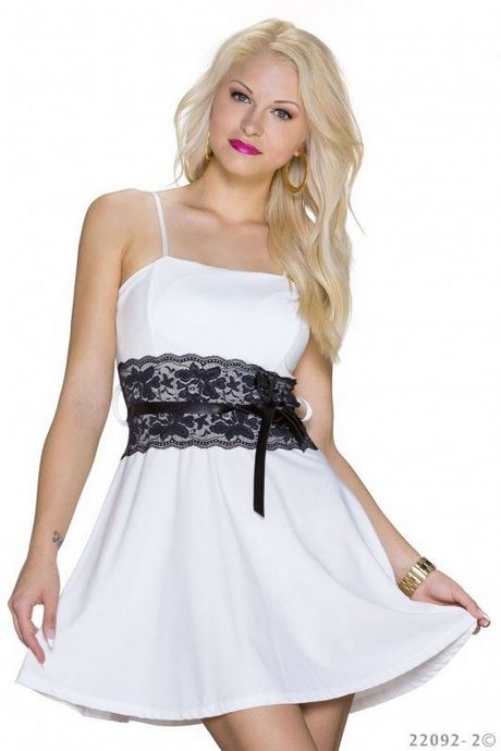 Mini jurk wit