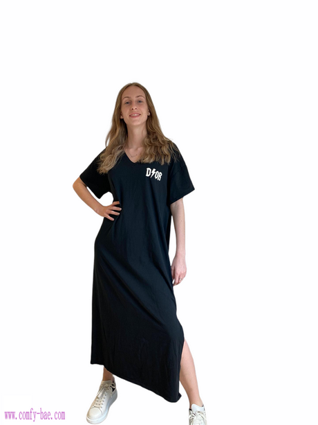 Oversized jurk zwart oversized-jurk-zwart-70