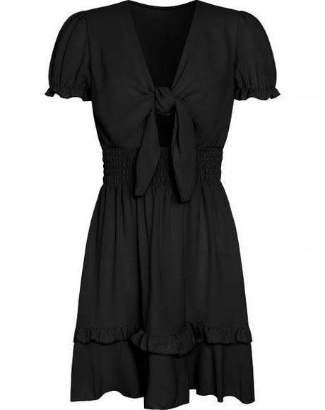 Zwarte ruffle jurk zwarte-ruffle-jurk-97_7