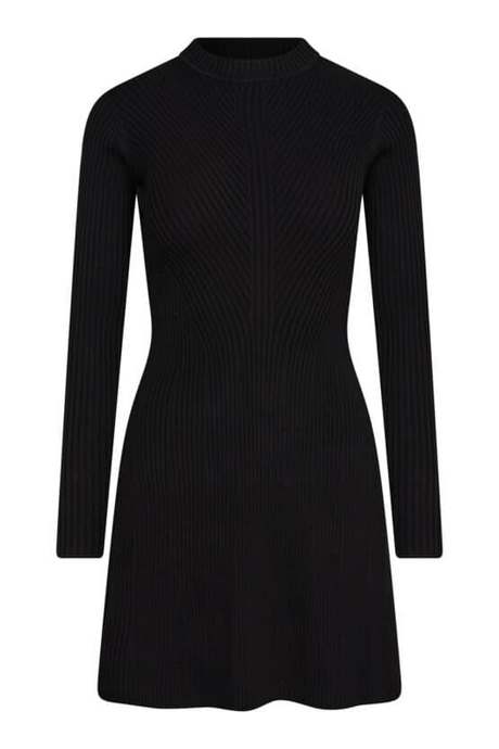Zwarte trui jurk dames zwarte-trui-jurk-dames-92_5