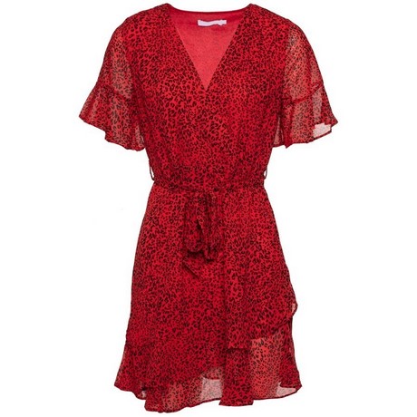 Chiffon jurk rood chiffon-jurk-rood-94_13