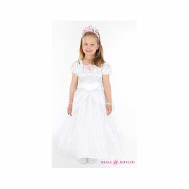 Witte jurk meisje