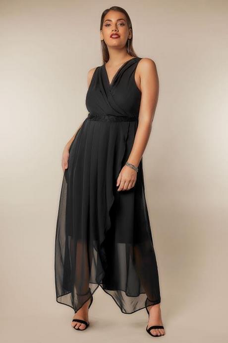 Zwarte chiffon jurk zwarte-chiffon-jurk-20_7