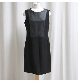 Zwarte jurk met leer zwarte-jurk-met-leer-17_18
