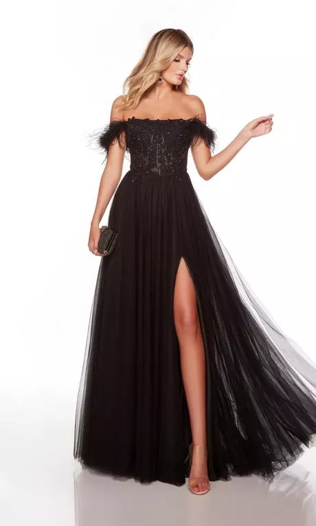 Black lace prom dresses 2024 black-lace-prom-dresses-2024-96_13-6