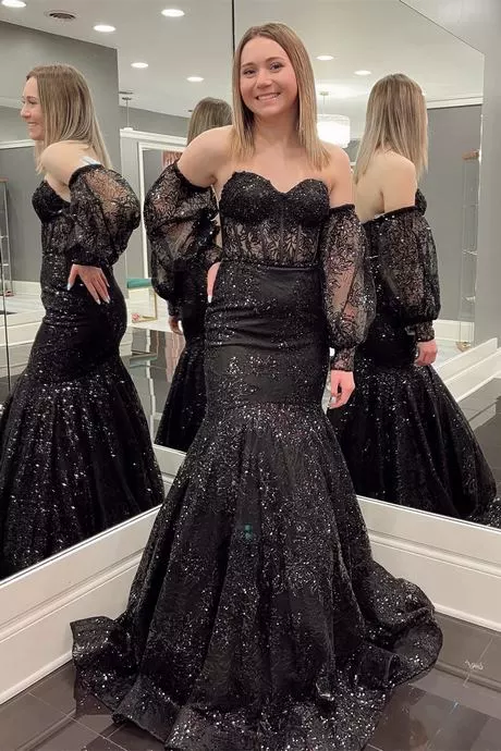 Black lace prom dresses 2024 black-lace-prom-dresses-2024-96_2-12