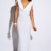Witte lange jurk