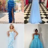 Lichtblauwe prom dresses 2023