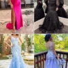 Lange lace Prom dresses 2024